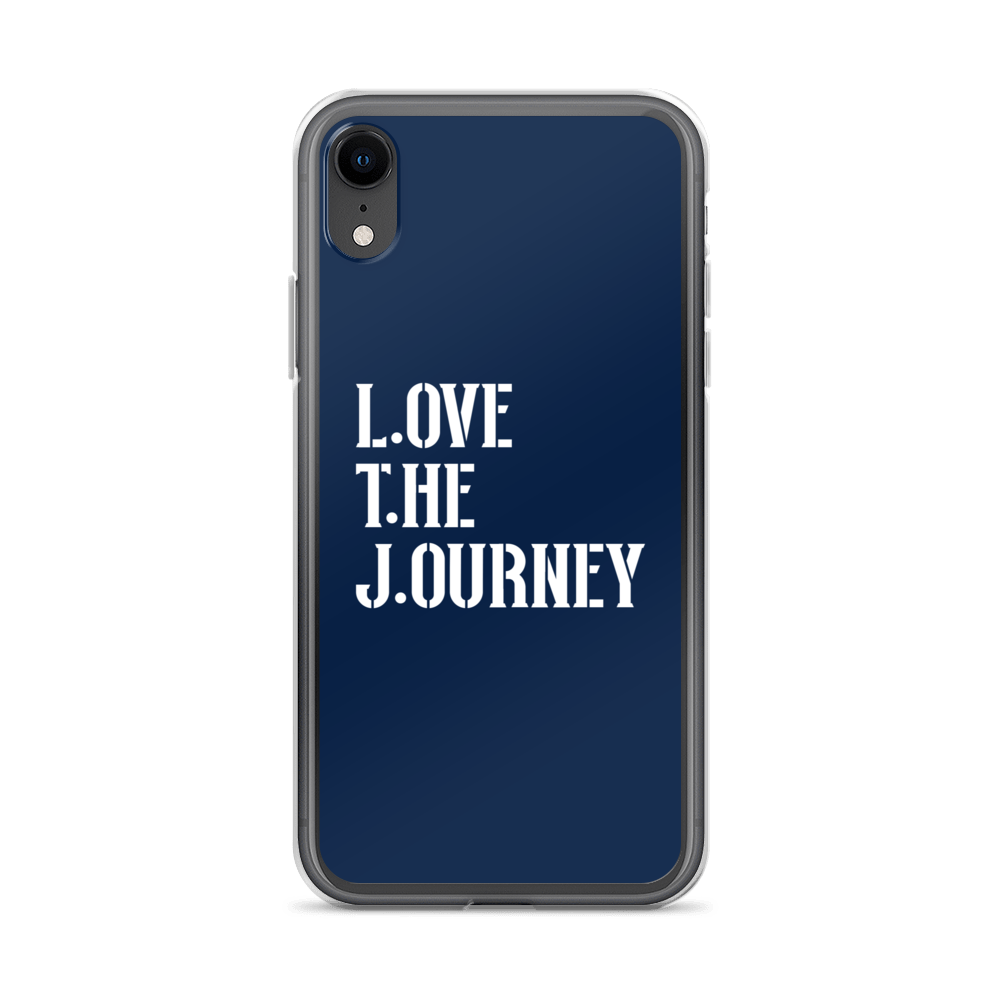 Lenny Torres "Love The Journey" Navy iPhone Case