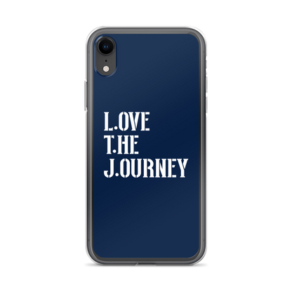 Lenny Torres "Love The Journey" Navy iPhone Case