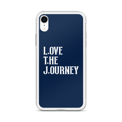 Lenny Torres "Love The Journey" Navy iPhone Case