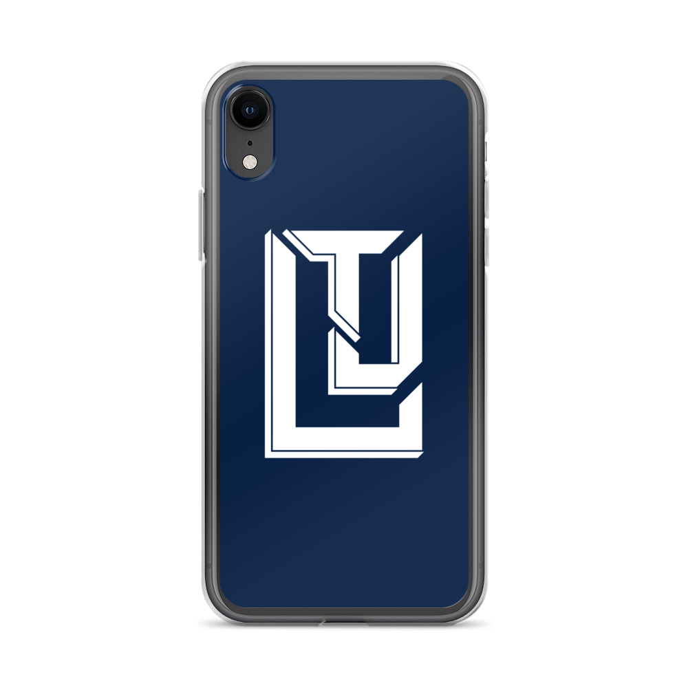 Lenny Torres "Logo" Navy iPhone Case