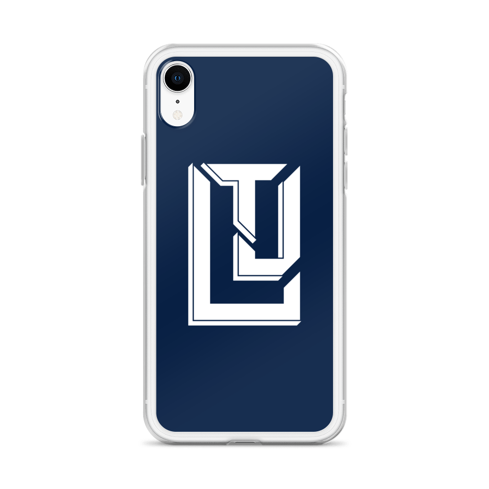 Lenny Torres "Logo" Navy iPhone Case