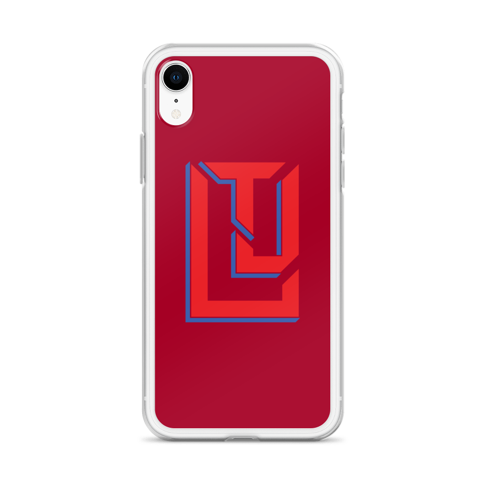 Lenny Torres "Logo" Red iPhone Case
