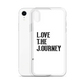 Lenny Torres "Love The Journey" White iPhone Case