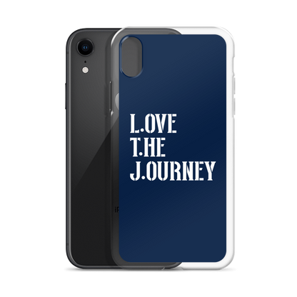 Lenny Torres "Love The Journey" Navy iPhone Case
