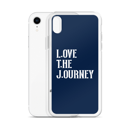 Lenny Torres "Love The Journey" Navy iPhone Case