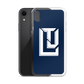 Lenny Torres "Logo" Navy iPhone Case