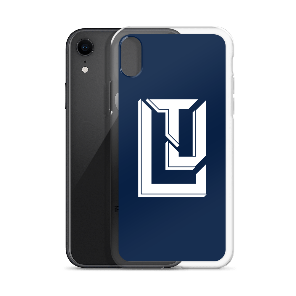 Lenny Torres "Logo" Navy iPhone Case