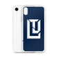 Lenny Torres "Logo" Navy iPhone Case