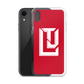 Lenny Torres "Logo" Red iPhone Case