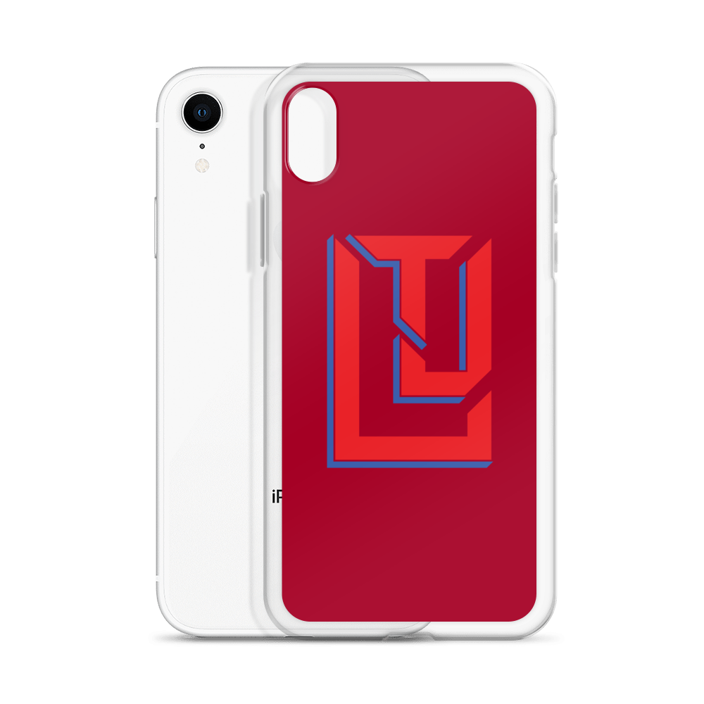 Lenny Torres "Logo" Red iPhone Case