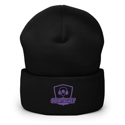 SportsCast "Logo" Embroidered Beanie