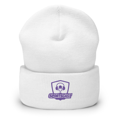 SportsCast "Logo" Embroidered Beanie