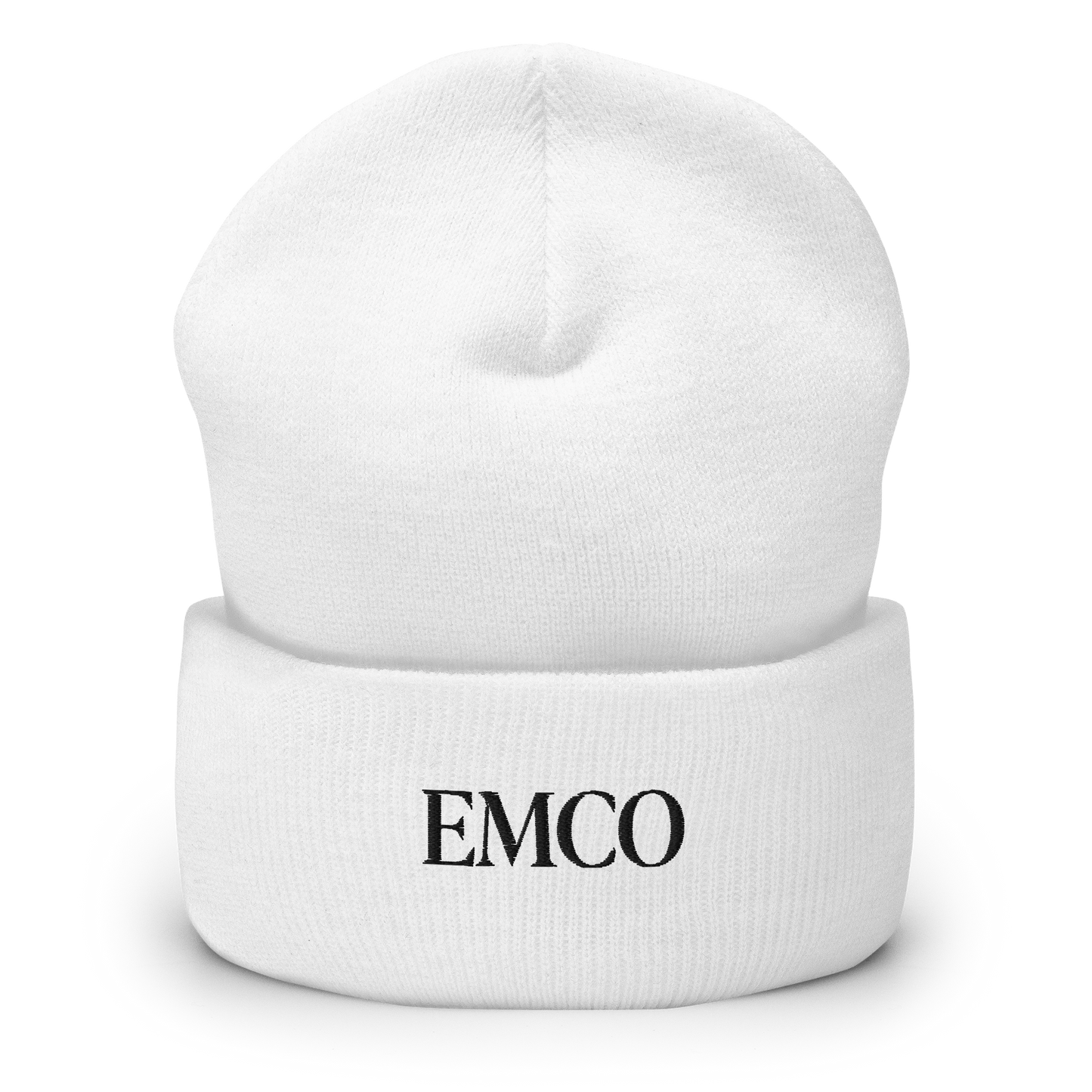 Emily Cole "Logo" Cuffed Beanie
