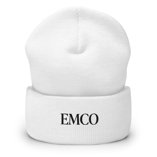 Emily Cole "Logo" Cuffed Beanie