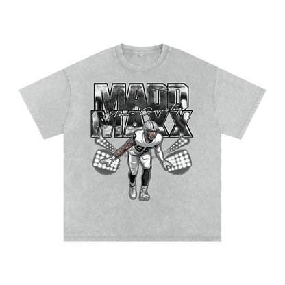 Maxx Crosby Illustration Oversized Washed T-shirt