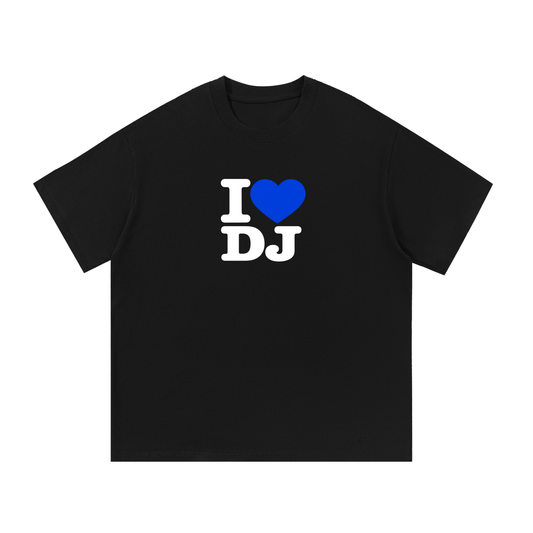 DJ Moore "I Heart DJ" Oversized T-shirt