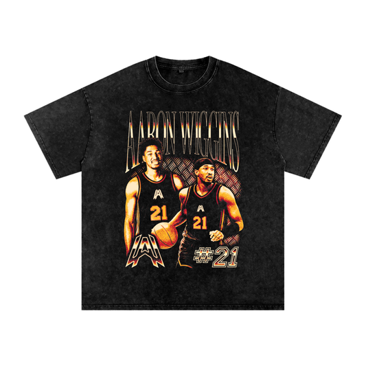Aaron Wiggins "Vintage" Boxy T-Shirt