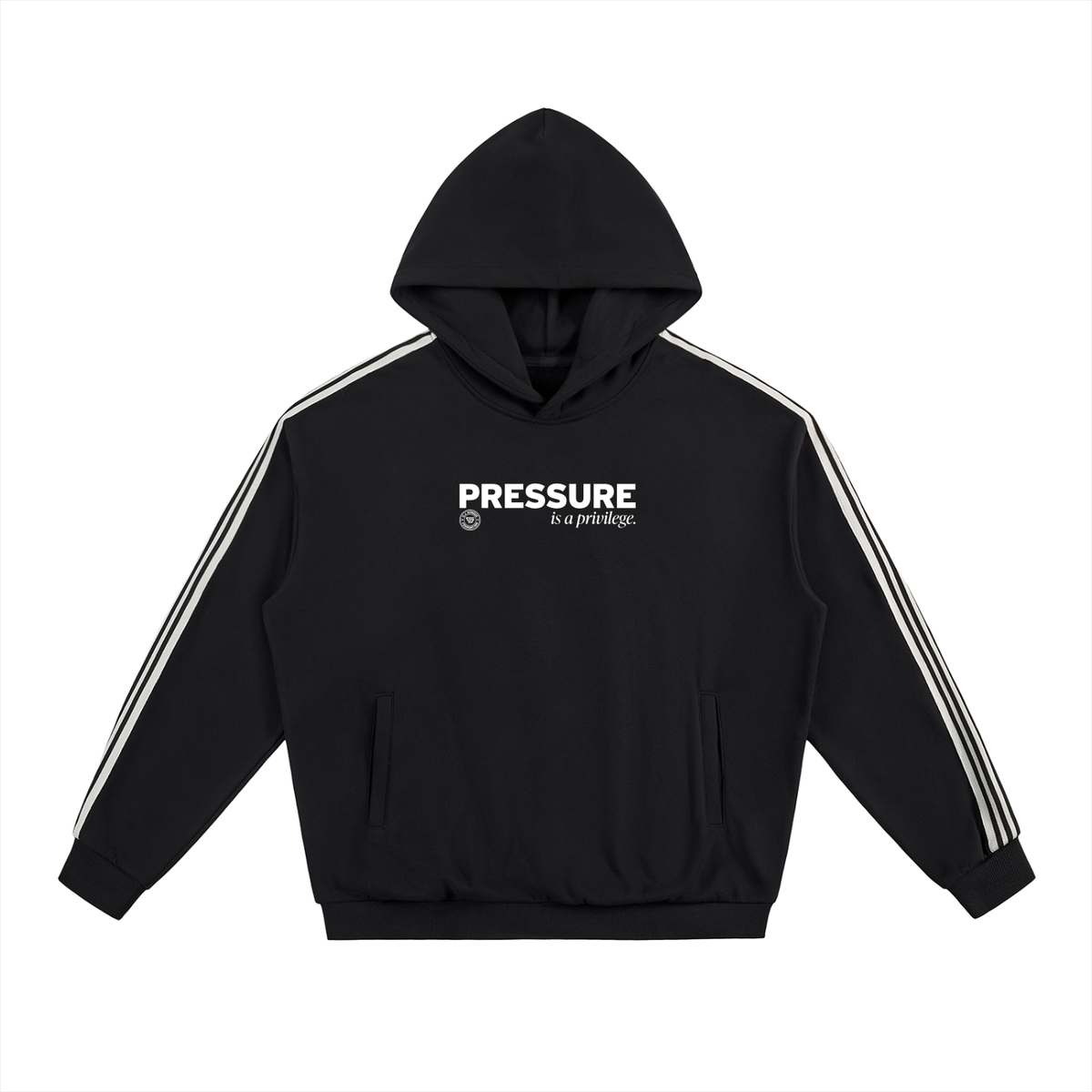 C.J. Stroud Pressure is a Privilege Oversized Side Stripe Hoodie