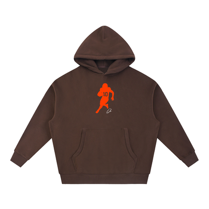 Quinshon Judkins Silhouette Oversized Boxy Hoodie
