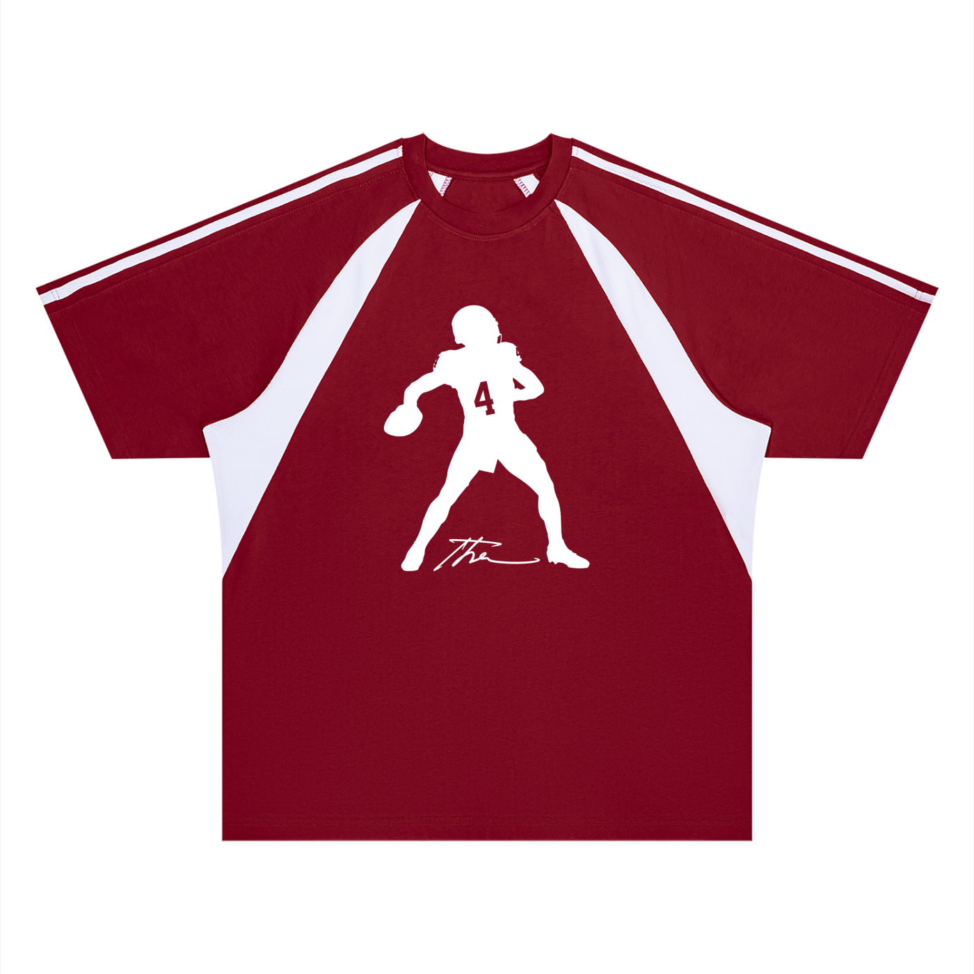 Tommy Castellanos "Silhouette" Colorblock T-Shirt