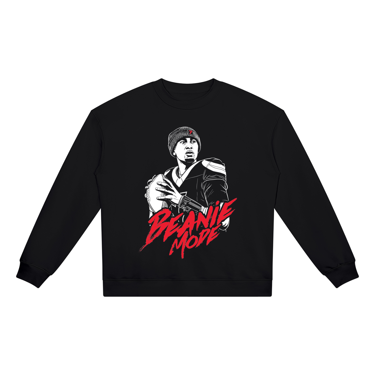 C.J. Stroud Houston Beanie Mode Heavyweight Crewneck