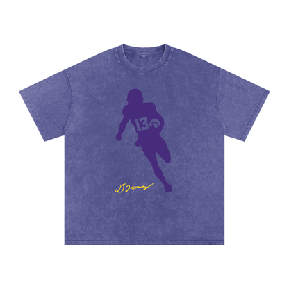 Dilin Jones Silhouette Oversized Washed T-shirt