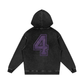 Snow Washed Loose Cotton Hoodie