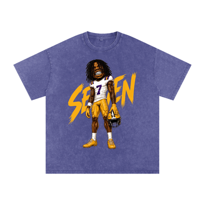 Trey'Dez Green "Vintage" Boxy T-Shirt