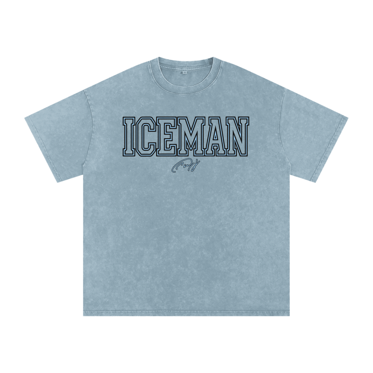 Caleb Williams Iceman Boxy Washed T-shirt