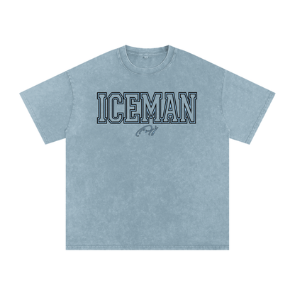 Caleb Williams Iceman Boxy Washed T-shirt