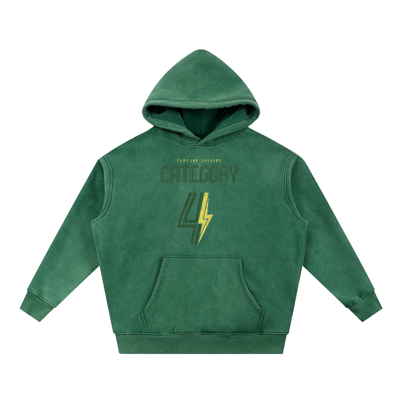 Flau'jae Johnson "Category 4" Washed Oversized Hoodie