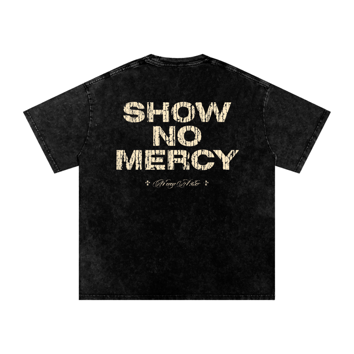 Mercy Miller Show No Mercy Oversized Washed T-Shirt