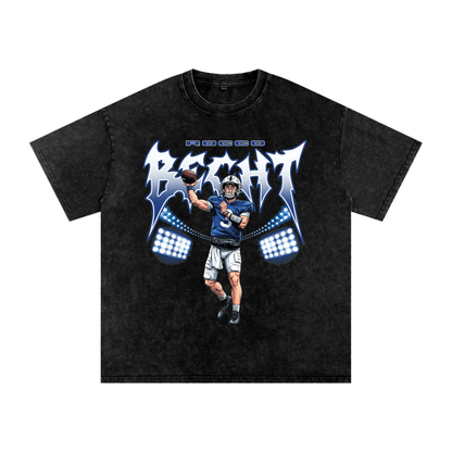 Rocco Becht "Illustration" Oversized Washed T-Shirt