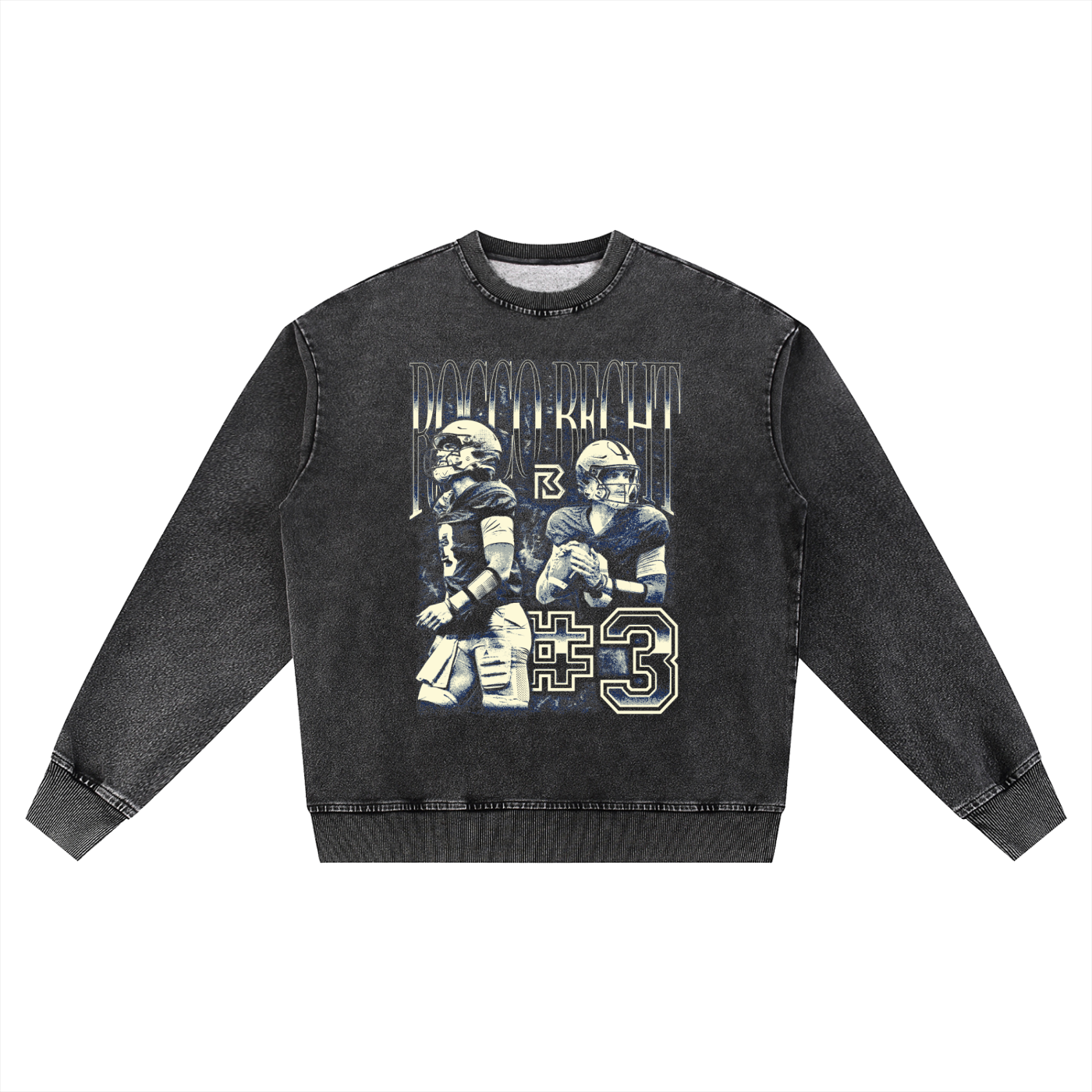 Rocco Becht Vintage Oversized Washed Sweatshirt