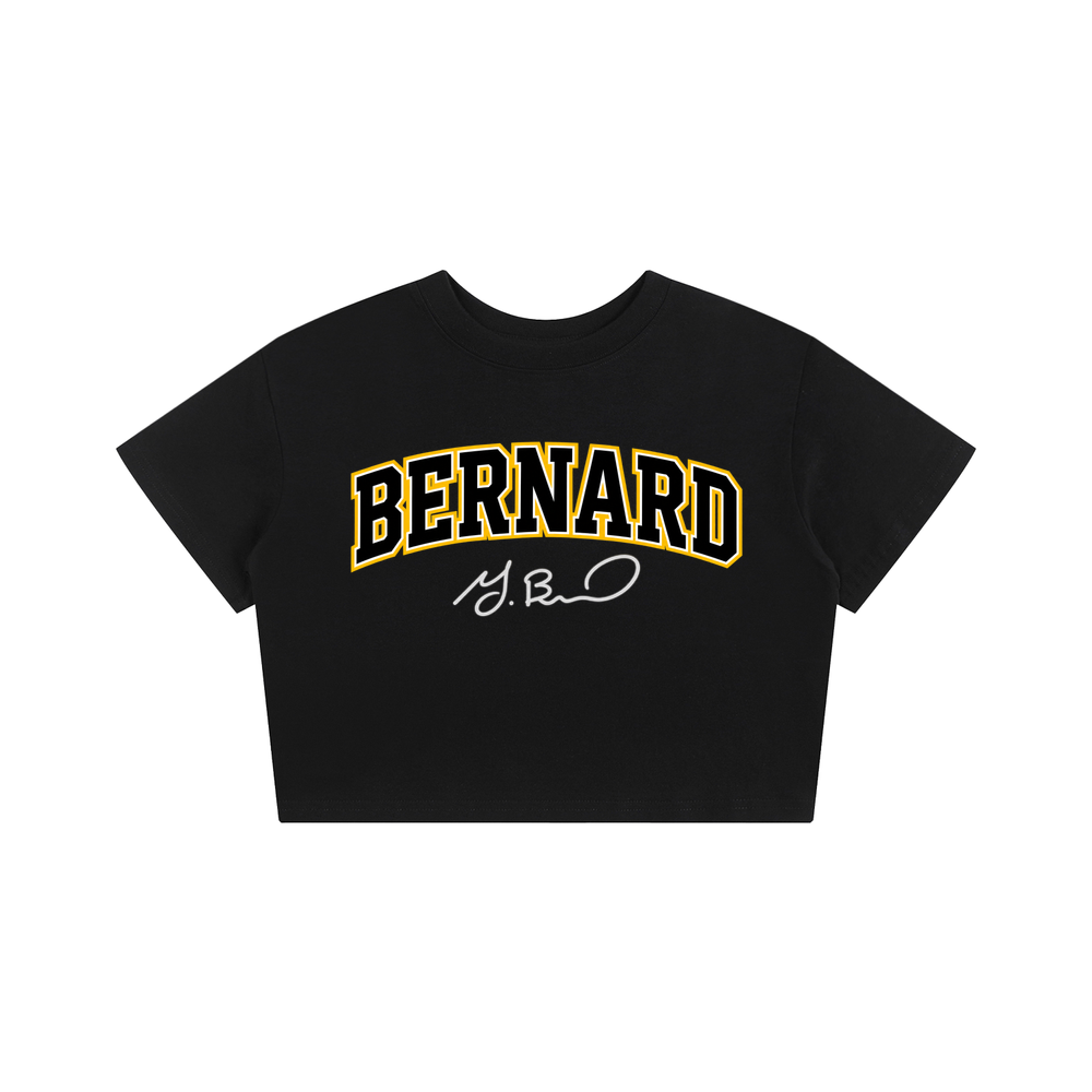 Baby Tee Seamless T-Shirt - 200 GSM  - Black