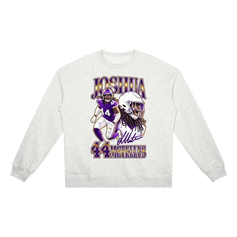 Unisex Heavyweight Crewneck Sweatshirt - Oat Gray