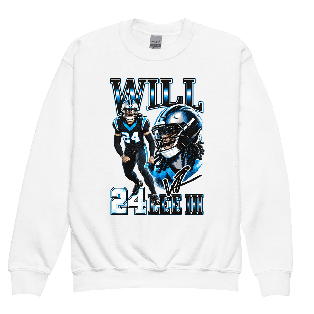 Youth Crew Neck Sweatshirt | Gildan 18000B - White