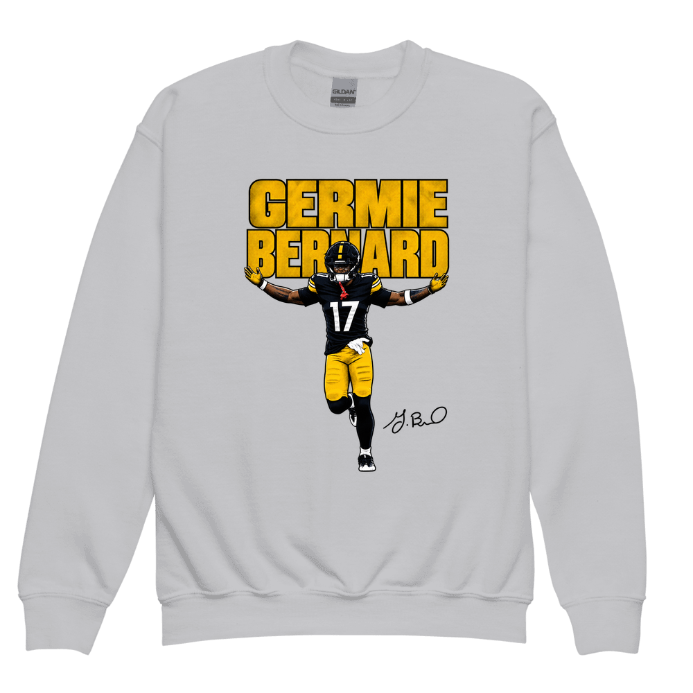 Youth Crew Neck Sweatshirt | Gildan 18000B - Sport Grey