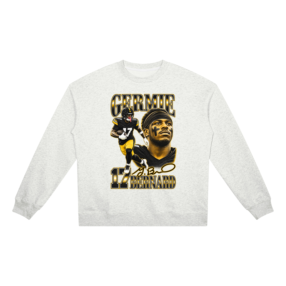 Unisex Heavyweight Crewneck Sweatshirt - Oat Gray