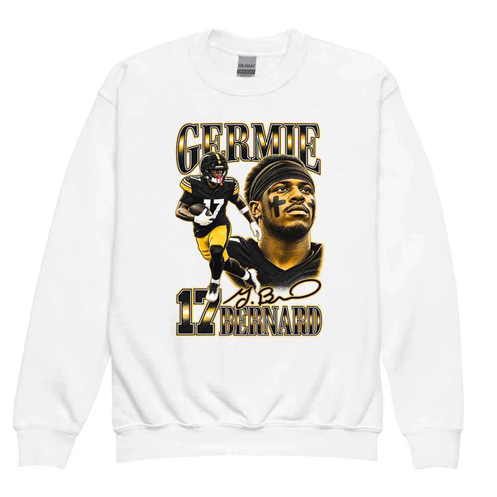 Youth Crew Neck Sweatshirt | Gildan 18000B - White