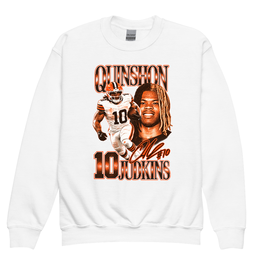 Youth Crew Neck Sweatshirt | Gildan 18000B - White