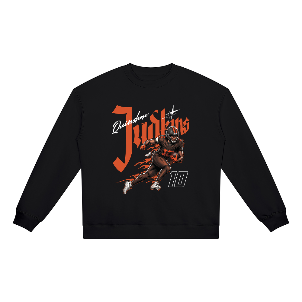 Unisex Heavyweight Crewneck Sweatshirt - Black