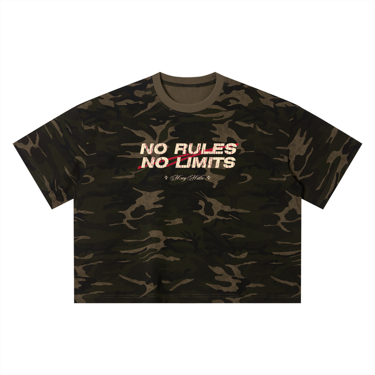 Unisex Camo Boxy T-Shirt