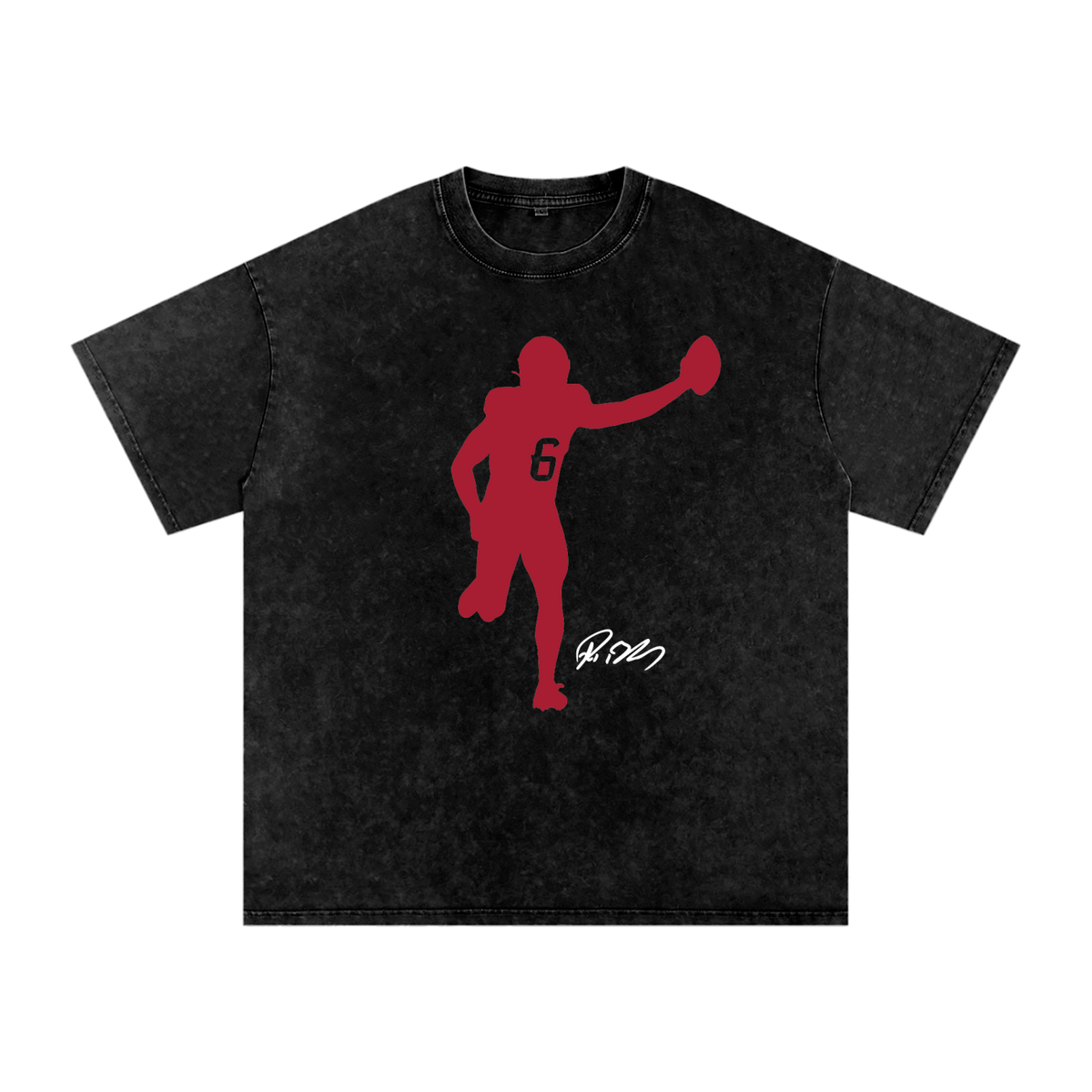 Reed Blankenship Silhouette Oversized Washed T-Shirt