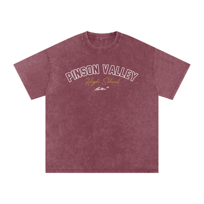 Bo Nix Pinson Valley High Boxy Washed T-shirt
