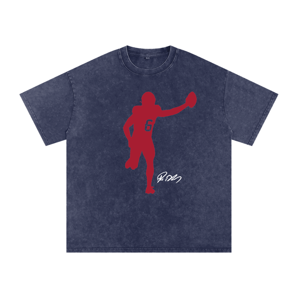 Reed Blankenship Silhouette Oversized Washed T-Shirt