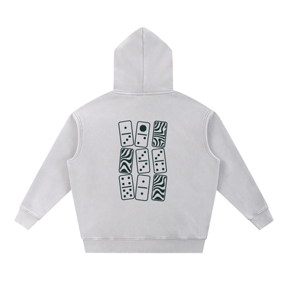 Funk Harbor Domino Oversized Washed Hoodie