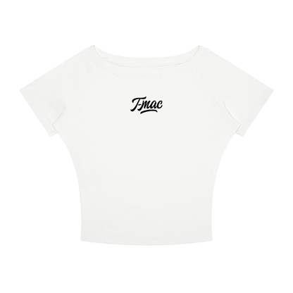 Tetairoa McMillan "T-MAC" Women's Boatneck Tee