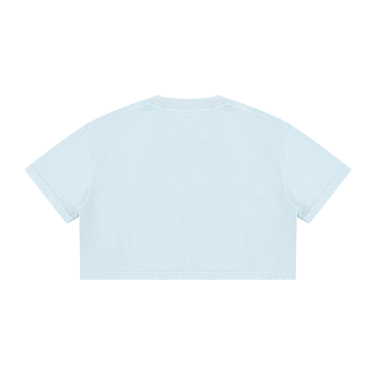 Bo Nix Signature Number Washed Cropped T-shirt