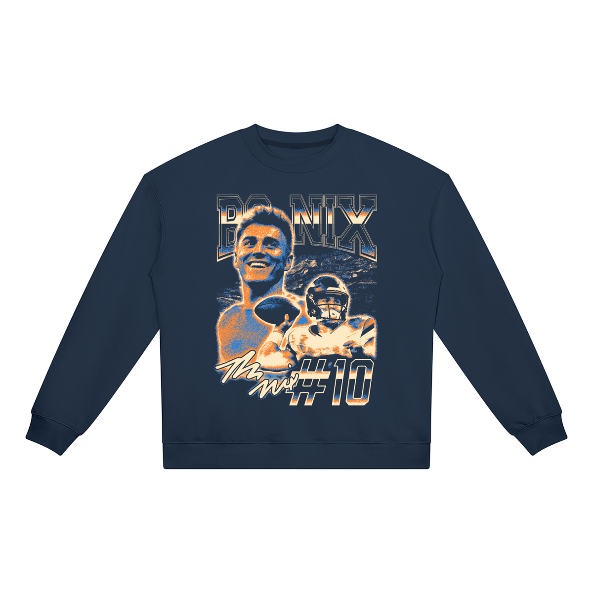 Bo Nix Vintage Heavyweight Crewneck